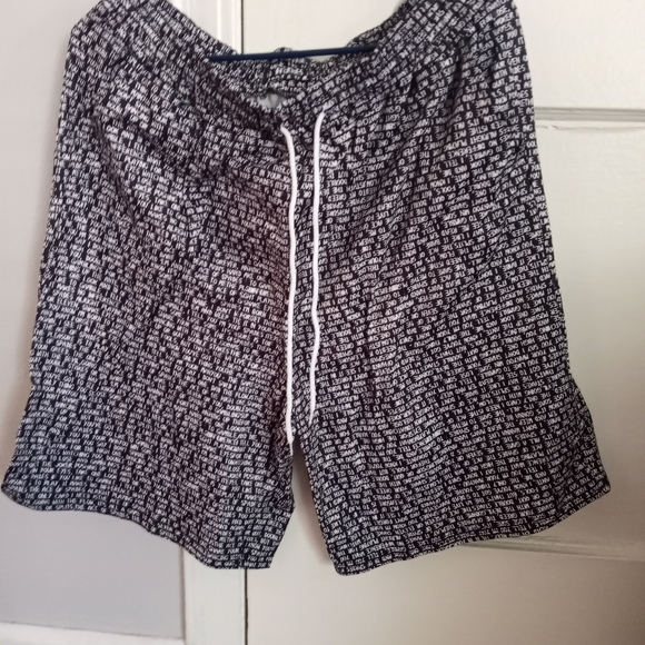 Men's print short set - Picture 2 of 2